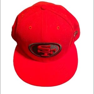 New Era 49ers fitted hat 7 3/4